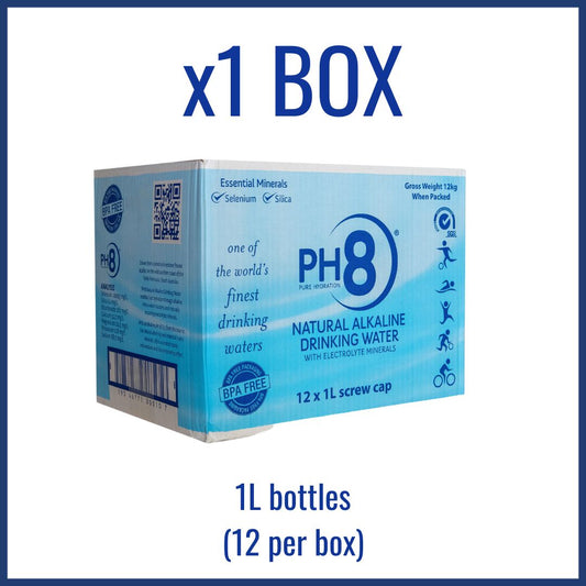 PH8 Natural Alkaline Water (1L Carton)