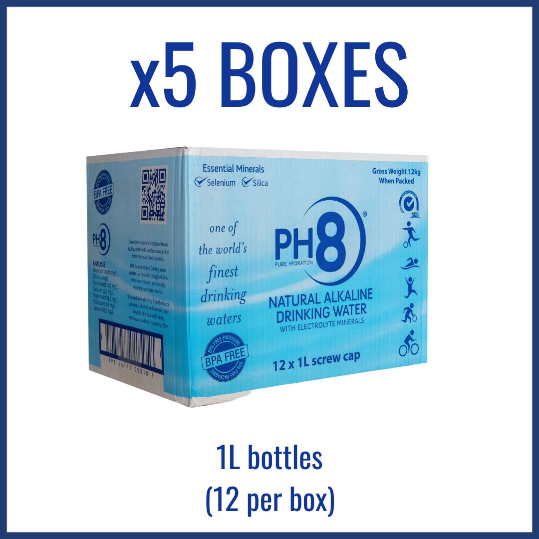 PH8 Natural Alkaline Water (1L Carton)